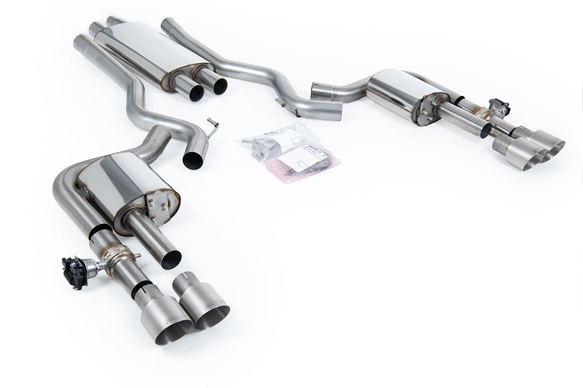 Ford Mustang 2.3 (S550/S650 Fastback) - Valved Resonated Cat-back