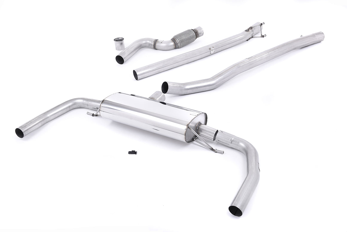 Mercedes CLA45 AMG - Non-Valved & Non-Resonated Cat-Back Exhaust System - Uses OE Trims