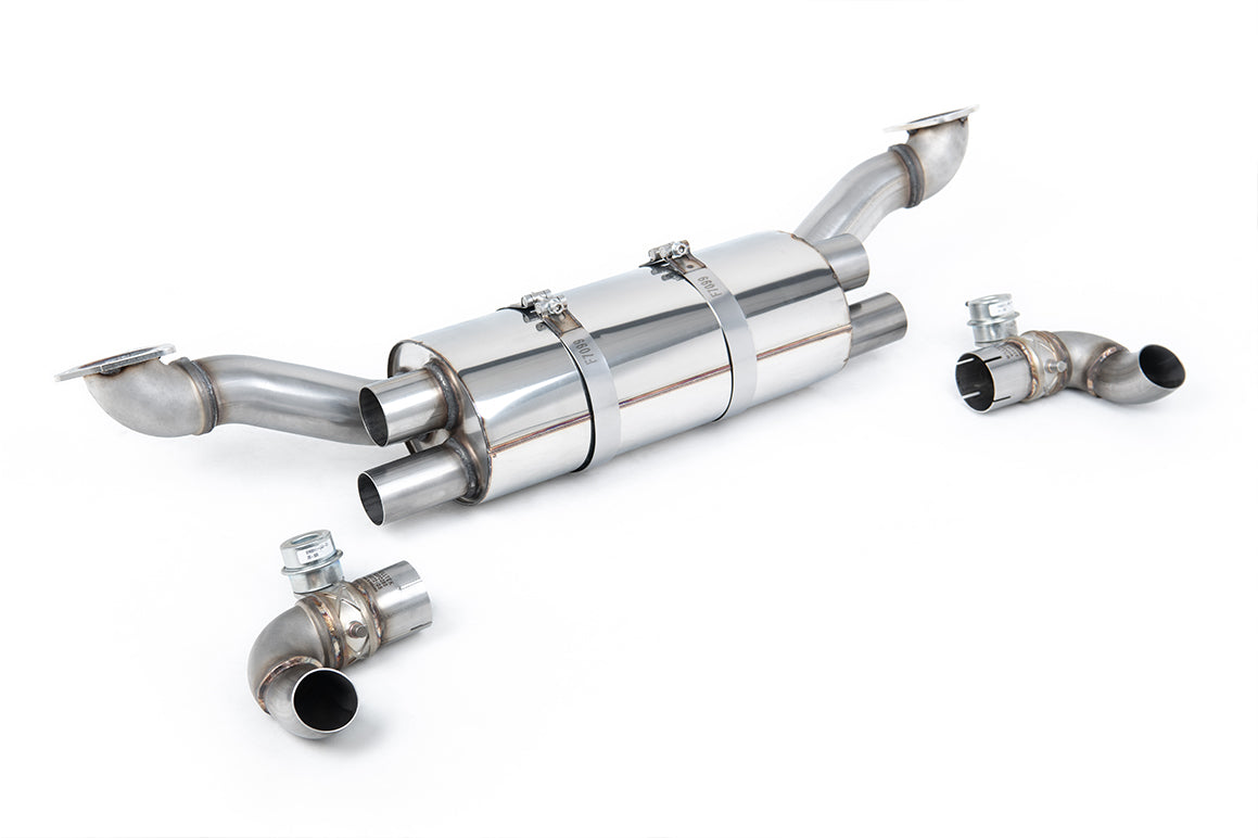 Porsche 911 991.1 3.8L - Rear Silencer Fits to OE Side Silencers and
