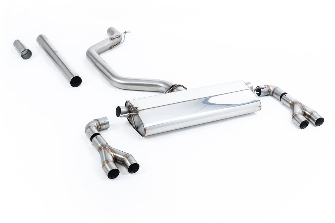 Seat Leon Cupra MK4 300ps (GPF Models) - Non Resonated 80mm OPF/GPF Back System - Fits to OE Tips