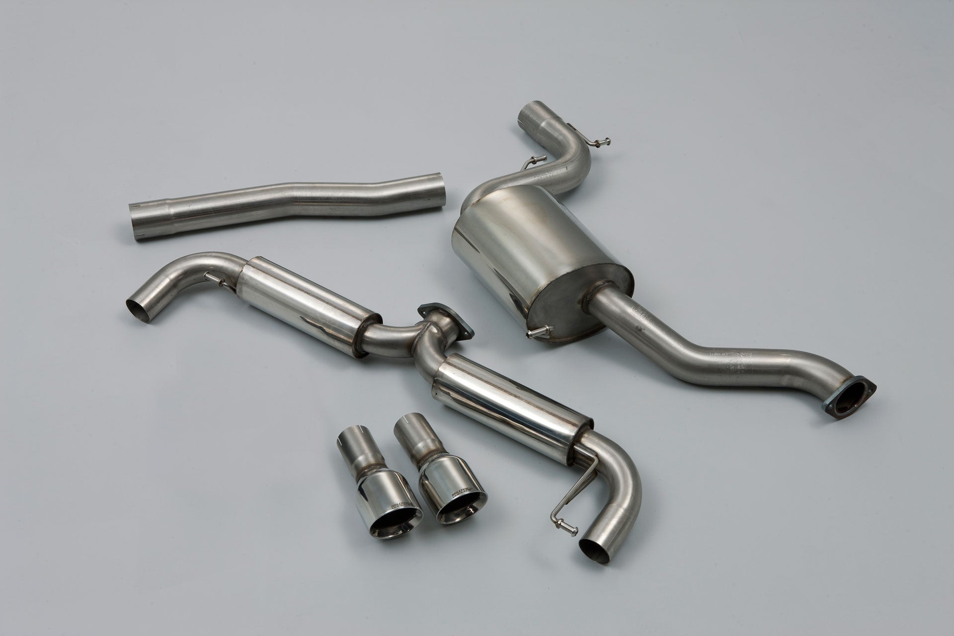 VW Golf GTi Mk6 - Part Resonated Cat-Back Race Exhaust System
