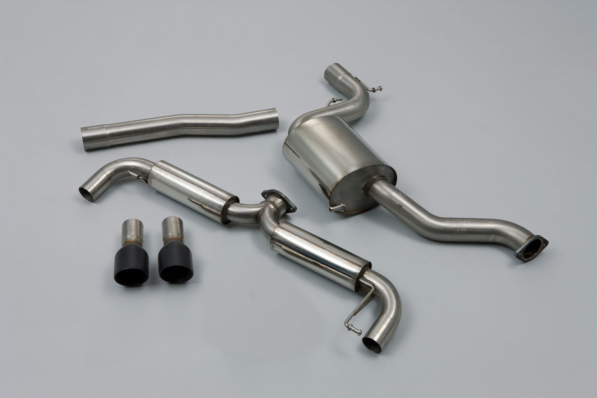 VW Golf GTi Mk6 - Part Resonated Cat-Back Race Exhaust System