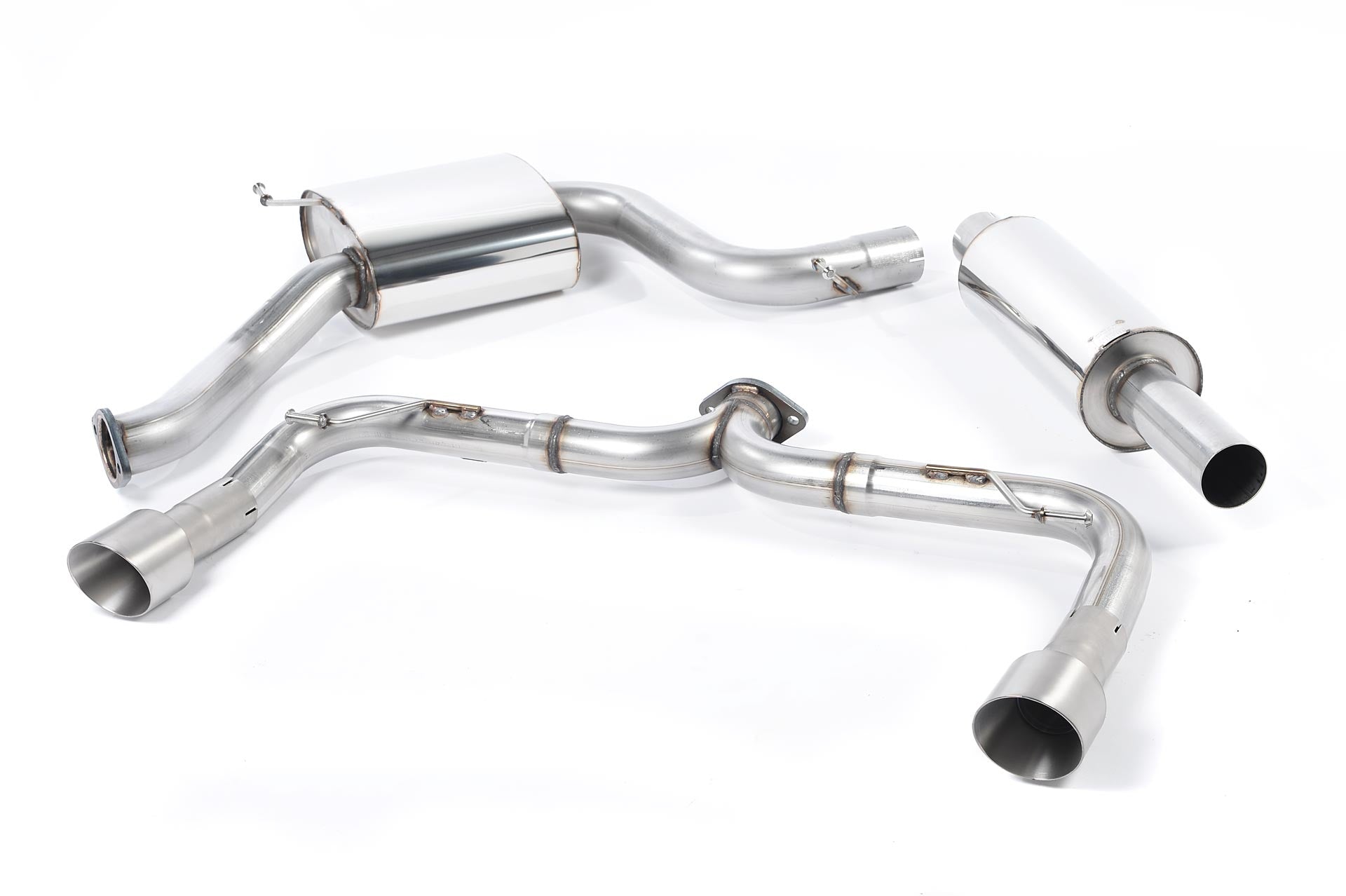 VW Golf GTI Mk7 Non-Resonated Cat-Back Exhaust System