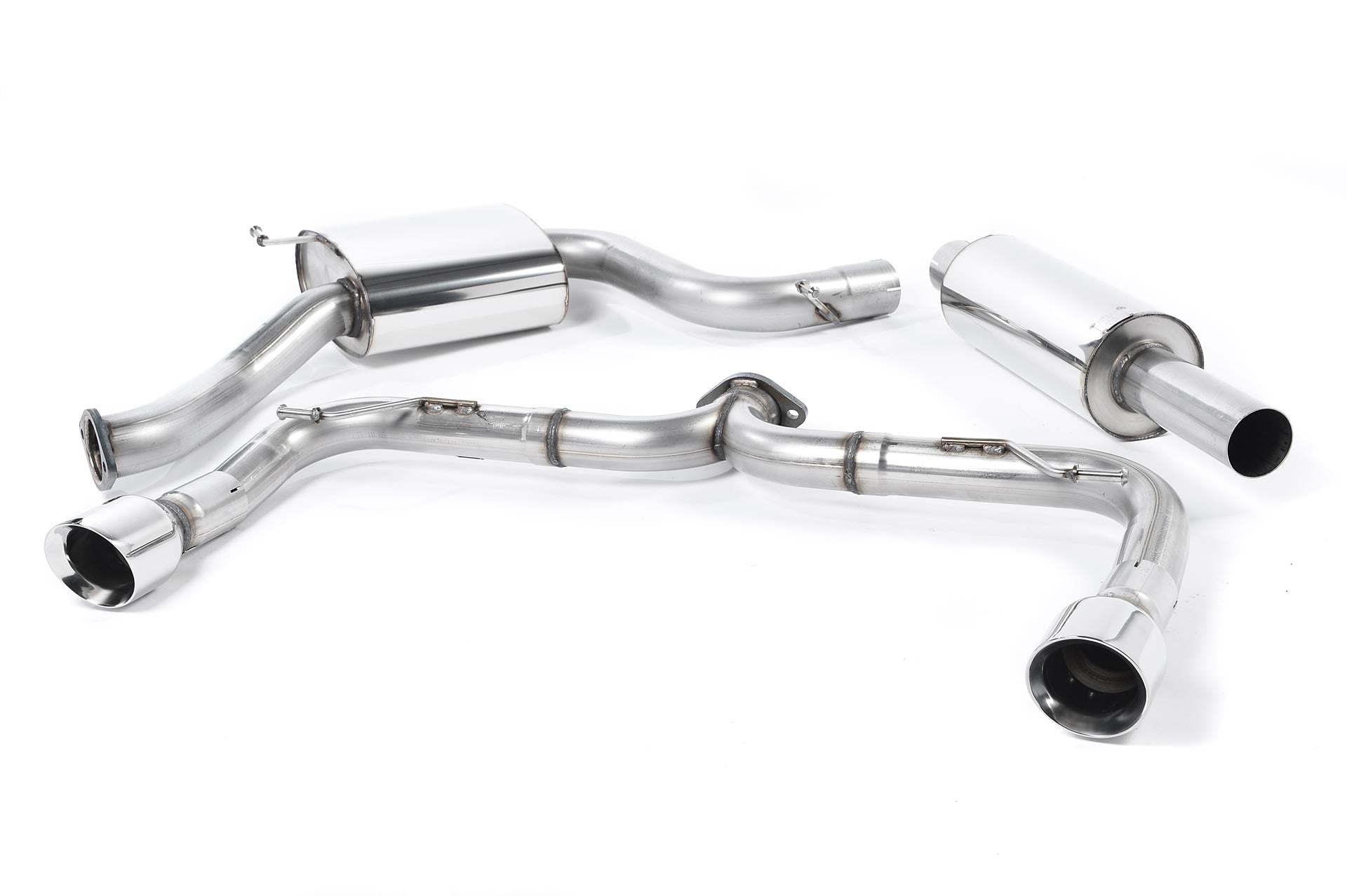 VW Golf GTI Mk7 Non-Resonated Cat-Back Exhaust System