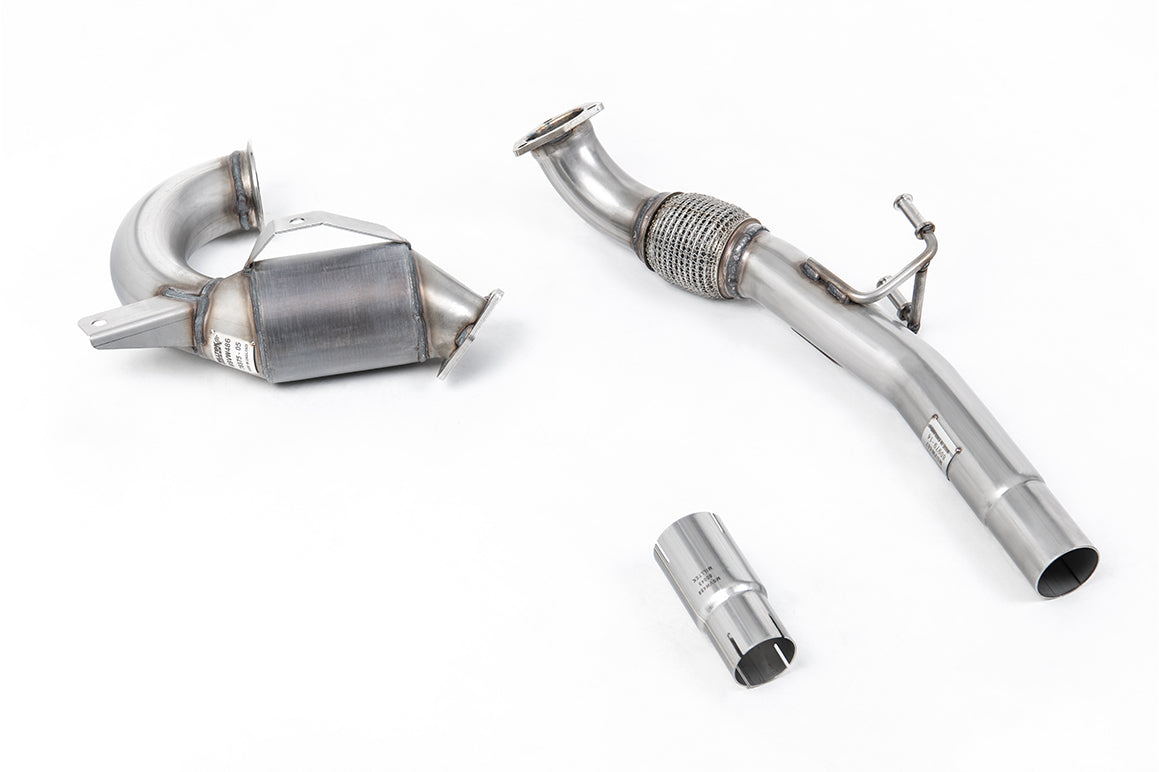 VW Up GTI 115ps & 1.0TSI 90ps - Hi Flow Sports Cat & Downpipe - For OE Cat Back