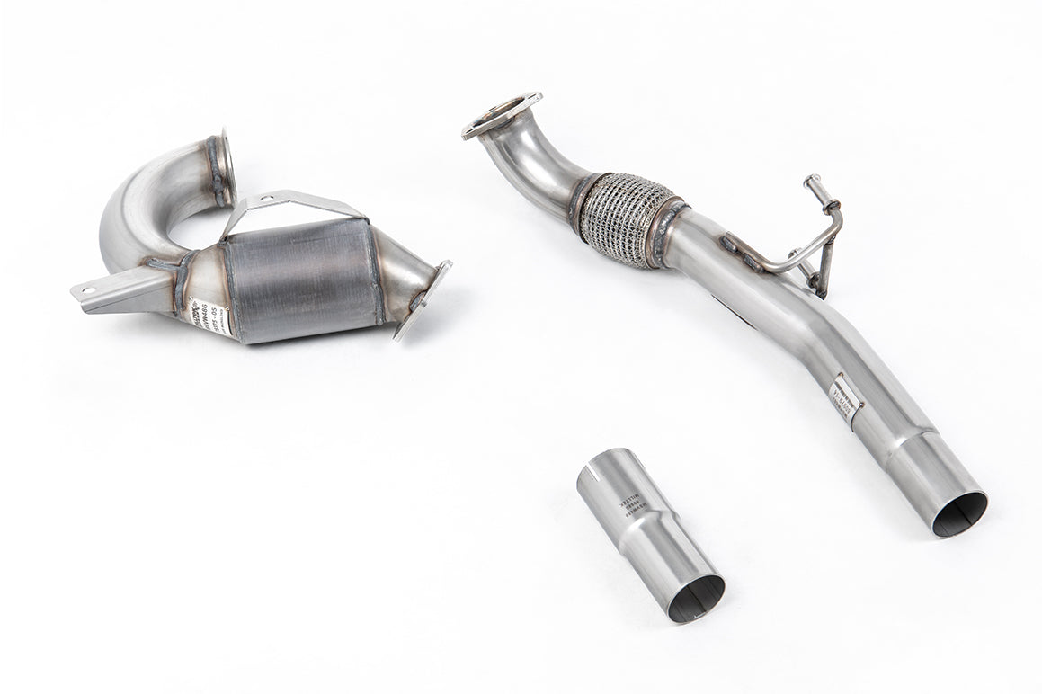 VW Up GTI 115ps & 1.0TSI 90ps - Hi Flow Sports Cat & Downpipe - For Milltek Cat Back