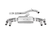 VW Golf R MK8/MK8.5 - 80MM Non-Resonated OPF Back Exhaust System