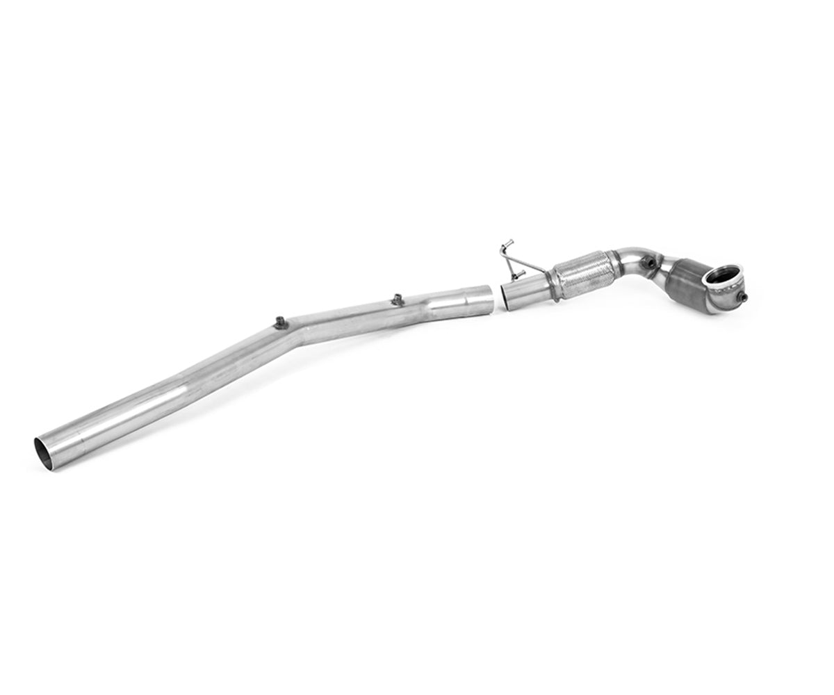 Milltek Sport VW Golf MK8 R/Audi S3 (8Y) High Flow Downpipe