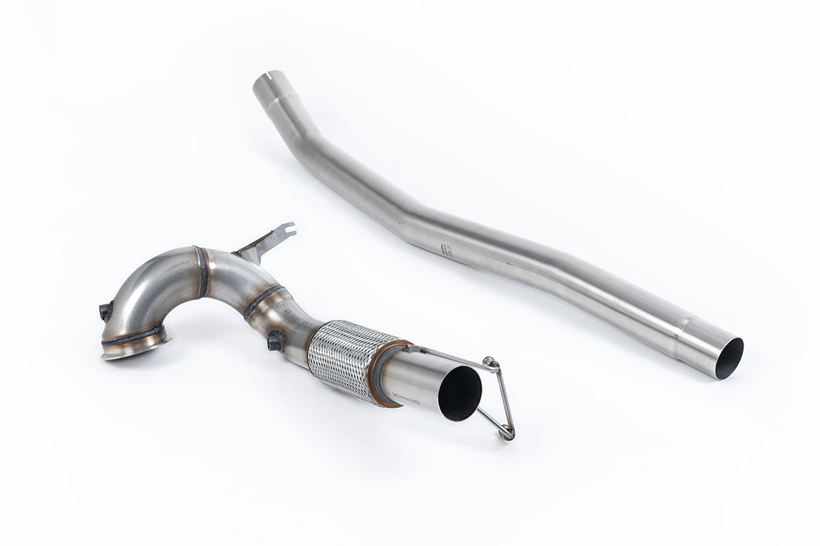 VW Arteon 2.0 TSI (USA Non Valved/Downturn Tips) - Large-bore Downpipe and De-cat (For Milltek Cat-Back)