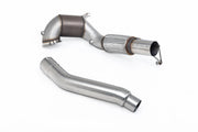 VW Golf GTI Mk8 - Large-bore Downpipe and Hi-Flow Sports Cat (For OE Cat-Back)