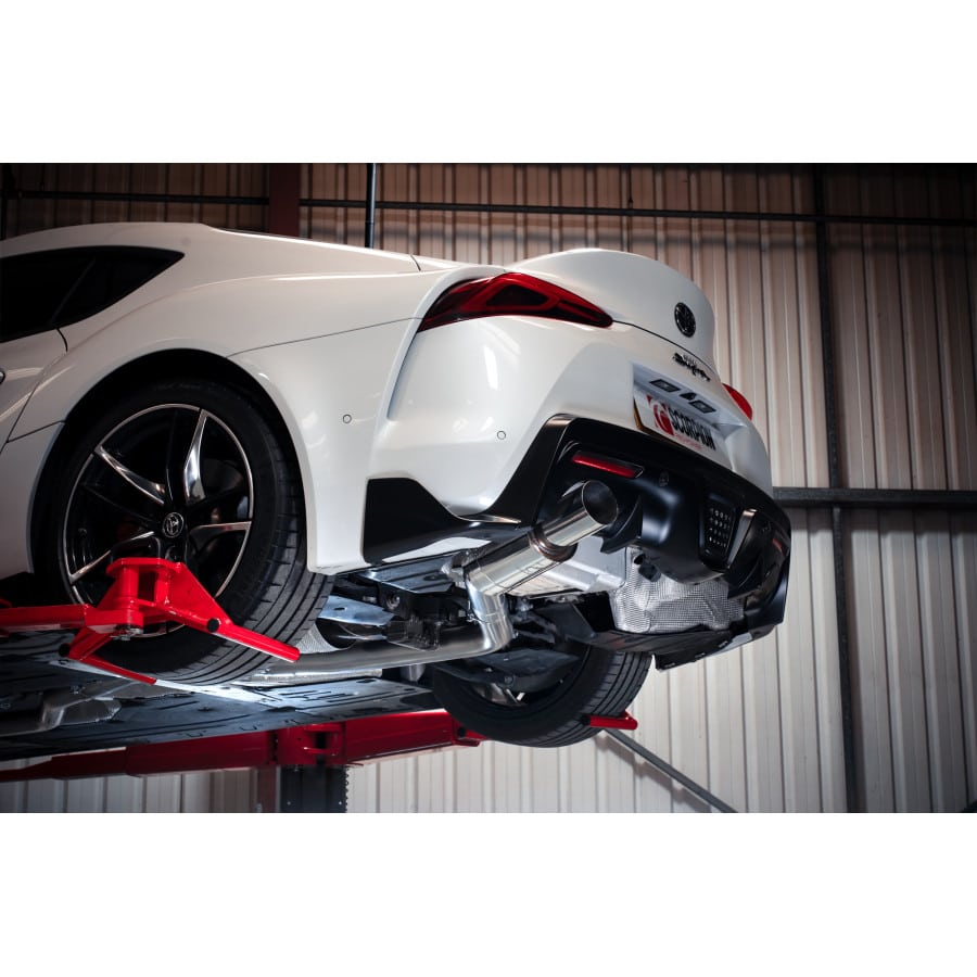 Scorpion Toyota GR Supra (A90) 3.0T 80MM Single Exit Cat Back Exhaust