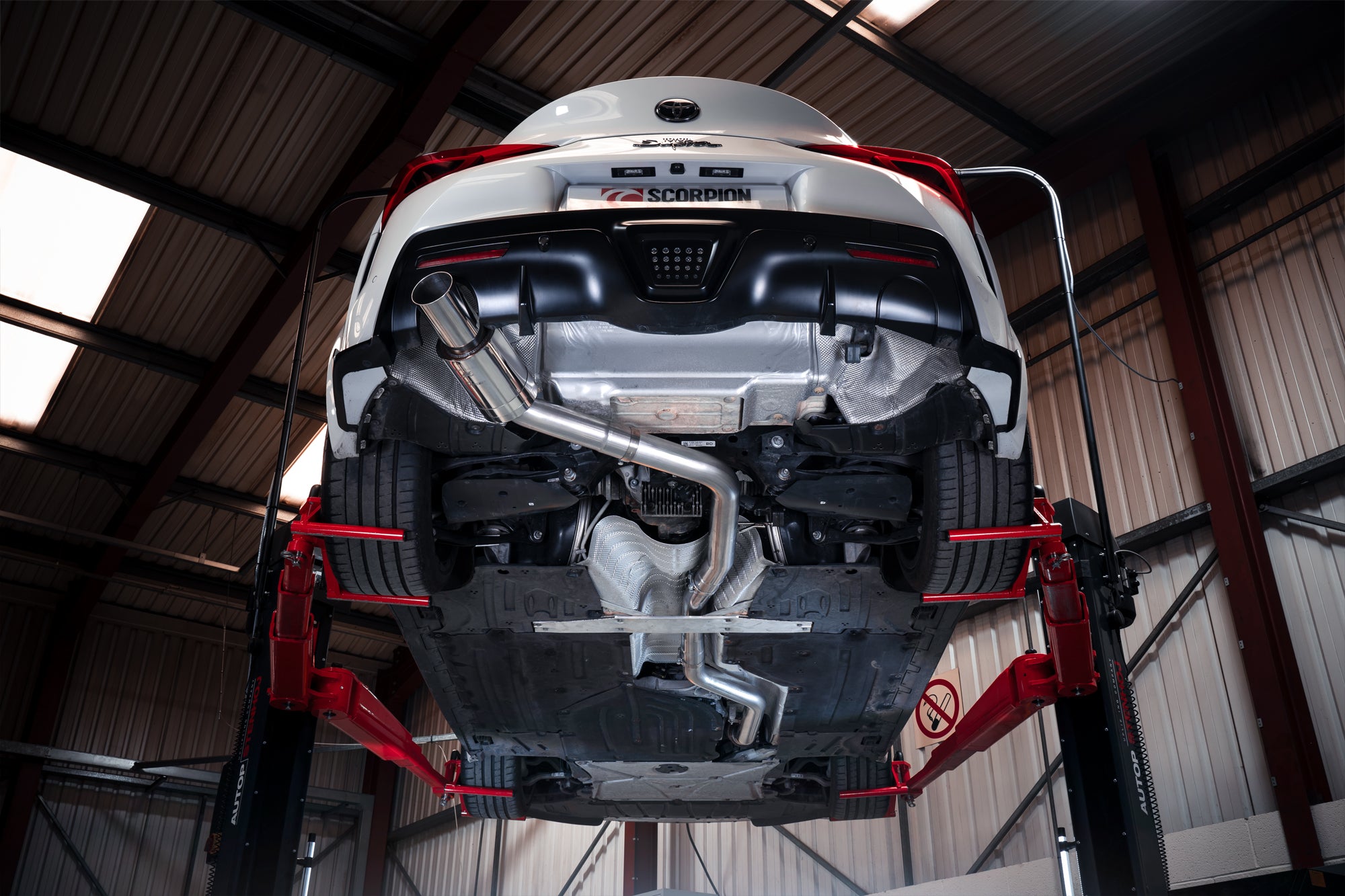 Scorpion Toyota Supra A90 - 3.0T Non-GPF (ROW) Cat-back System