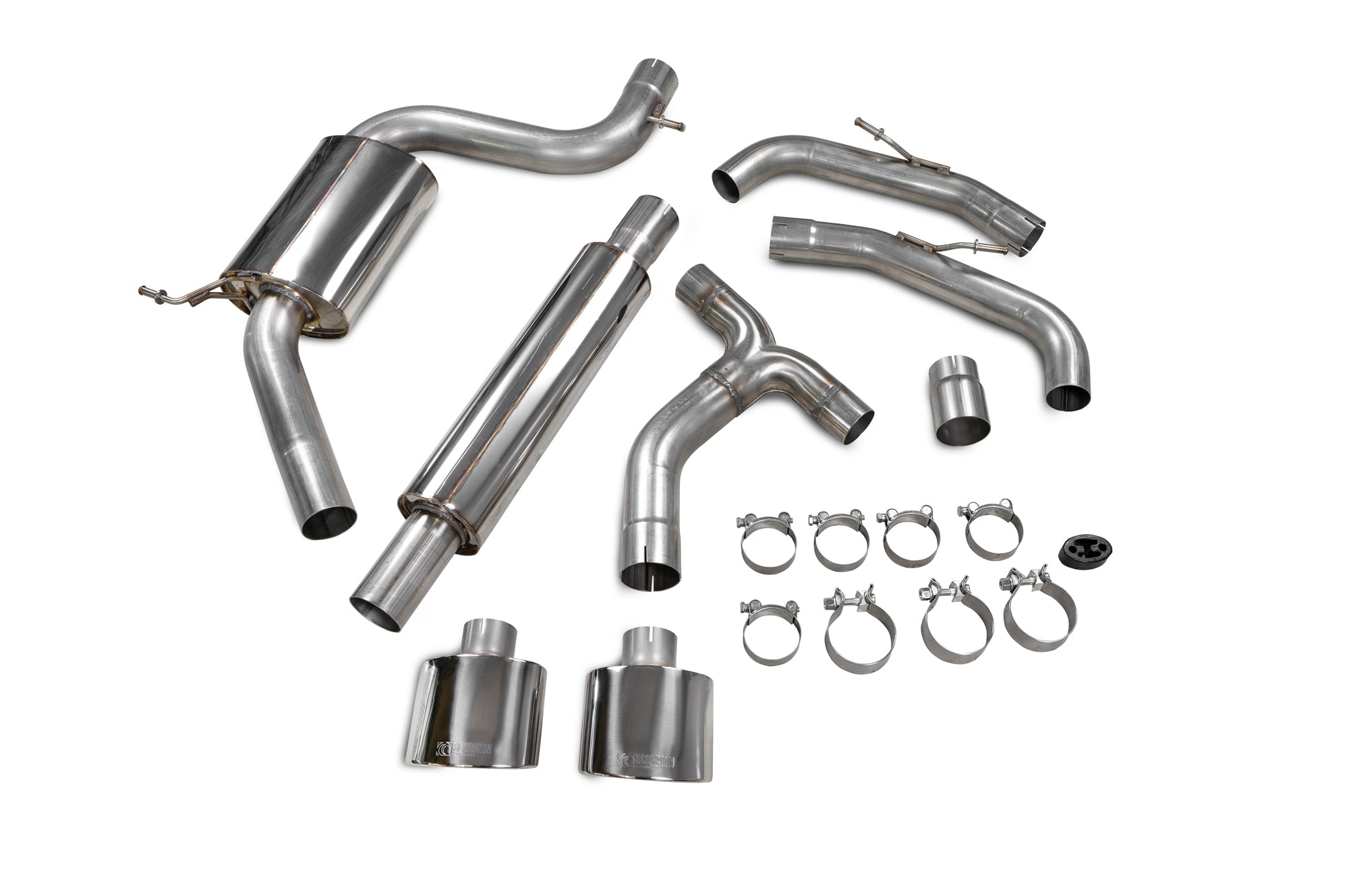 Scorpion Volkswagen Golf GTI Clubsport MK8 GPF back Exhaust