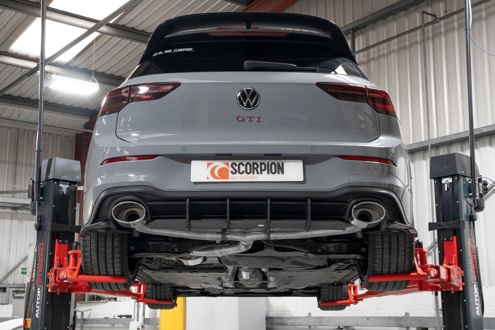 Scorpion Volkswagen Golf GTI Clubsport MK8 GPF back Exhaust