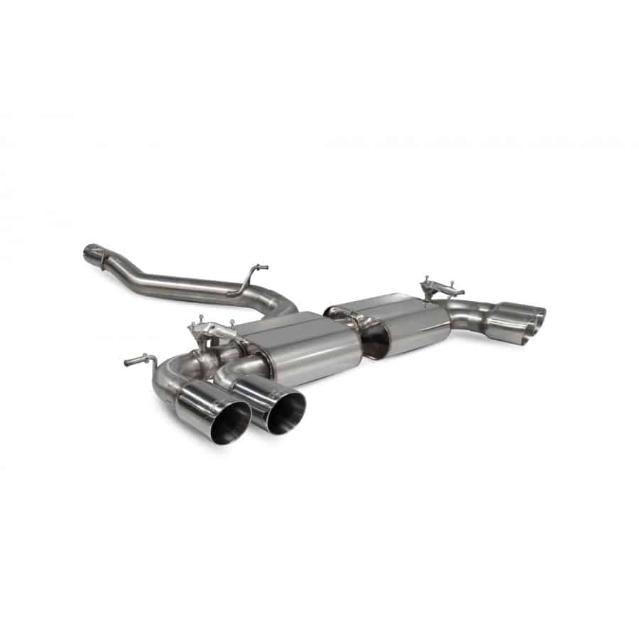 Scorpion Volkswagen Golf R MK8 GPF Model Non resonated Cat GPF Back System