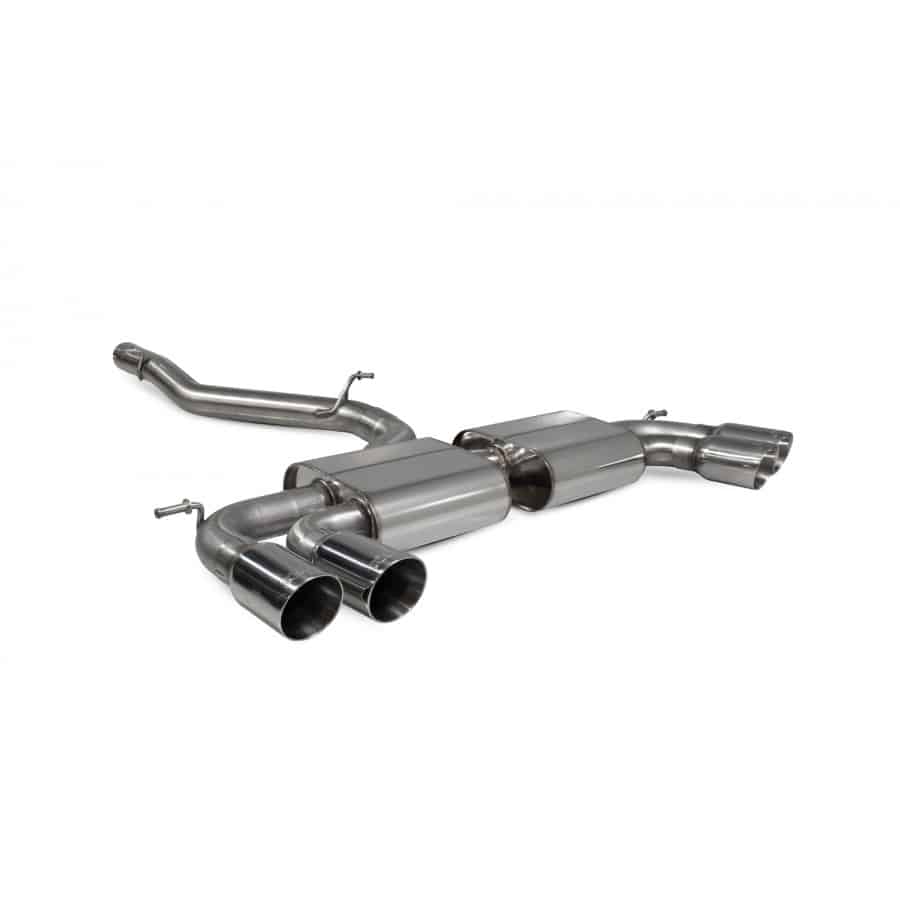 Scorpion Volkswagen Golf R MK8 GPF Model Non resonated Cat GPF Back System