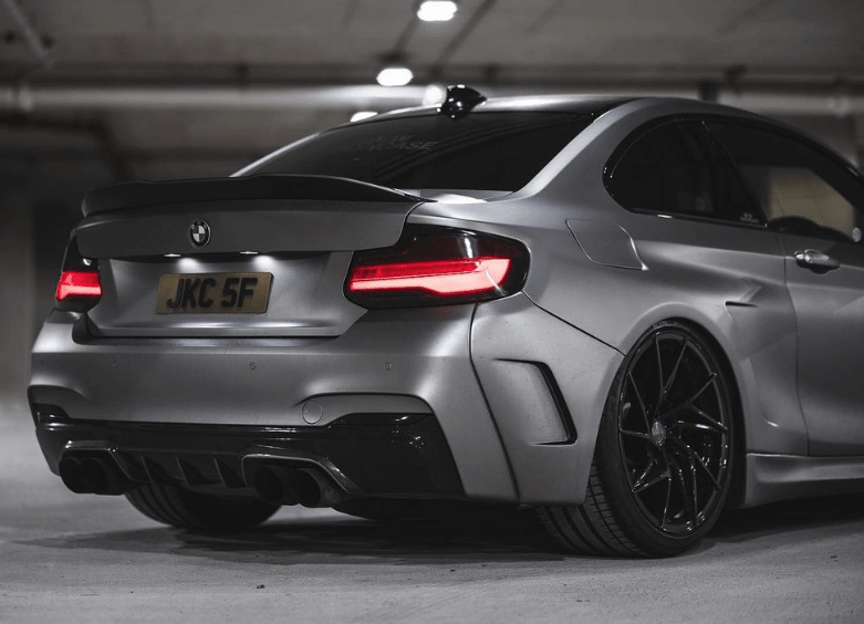 Carbon Fibre PSM Soft Curve Rear Spoiler for BMW 2 Series & M2 by FORM (2014-2021, F22 F87) FORM Industries