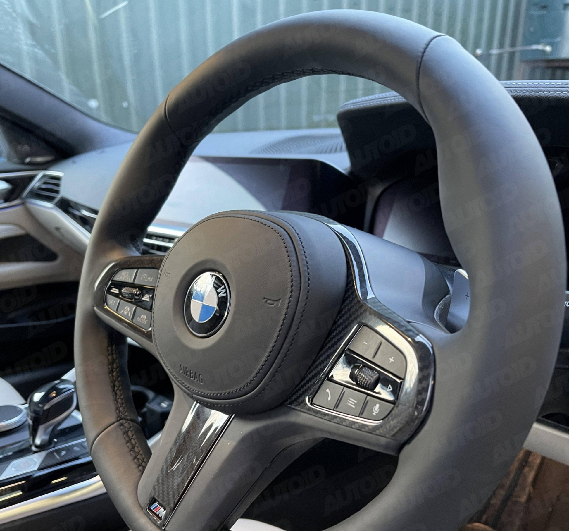 BMW M Sport Pre-Preg Carbon Fibre Steering Wheel Trim by FORM (2018-2024) FORM Industries