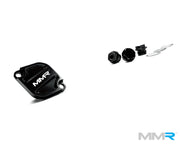 MMR Oil thermostat cover set & gauge adaptor | BMW N55 | N54 | S55 Dark Anthracite