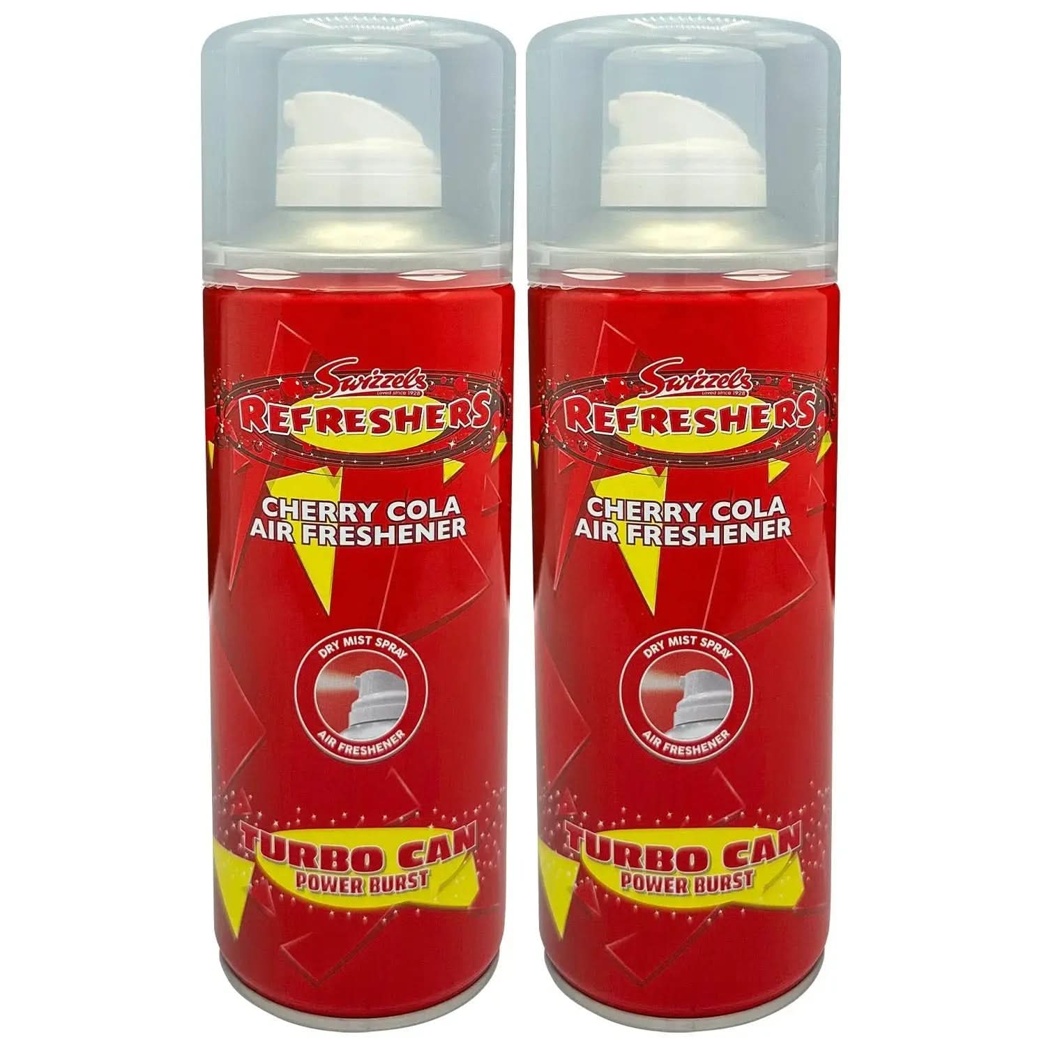 Swizzels Turbo Can Spray - Cherry Cola Flava Car Scents