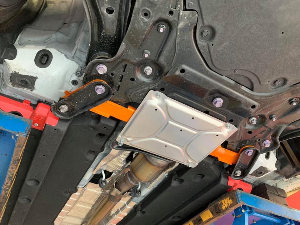 SWAVE & SUMMIT Front Rear Beam Axle Supports Panel for Toyota Yaris GR
