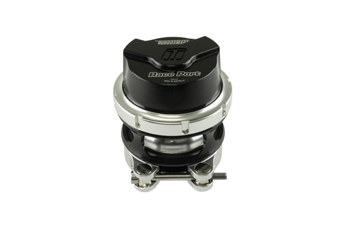Turbosmart BOV RacePort Female GenV Supercharger - Black - TS-0204-1192