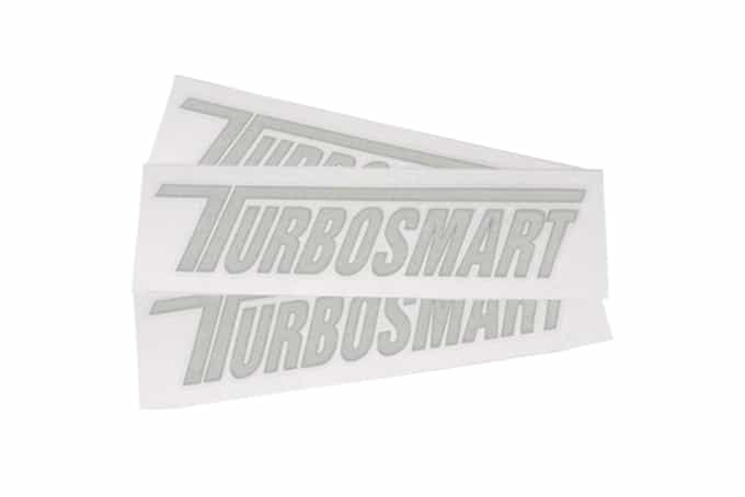 Turbosmart TS Car Decal - White 350mm x 80mm - TS-9007-1022