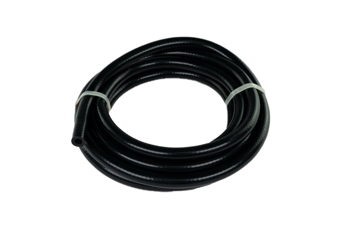 Turbosmart Silicon Hose 3m Pack - 4mm Reinforced Vac Hose - Black - TS-HVR0403-BK