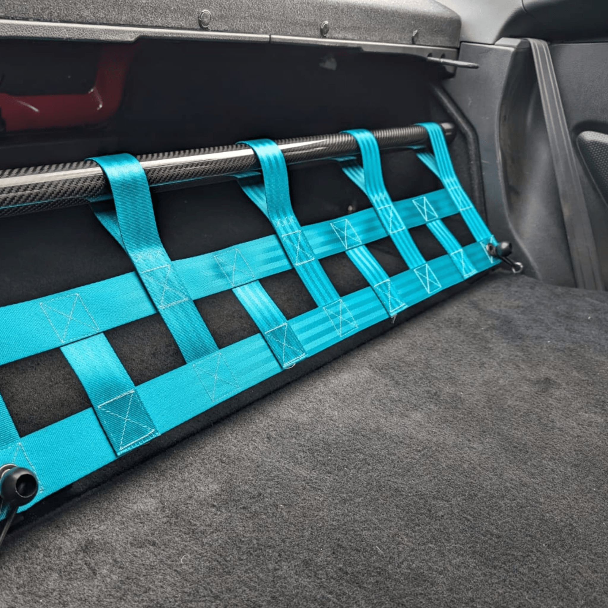 Toyota GT86 Strut bar and Cargo net cargo-nets.co.uk