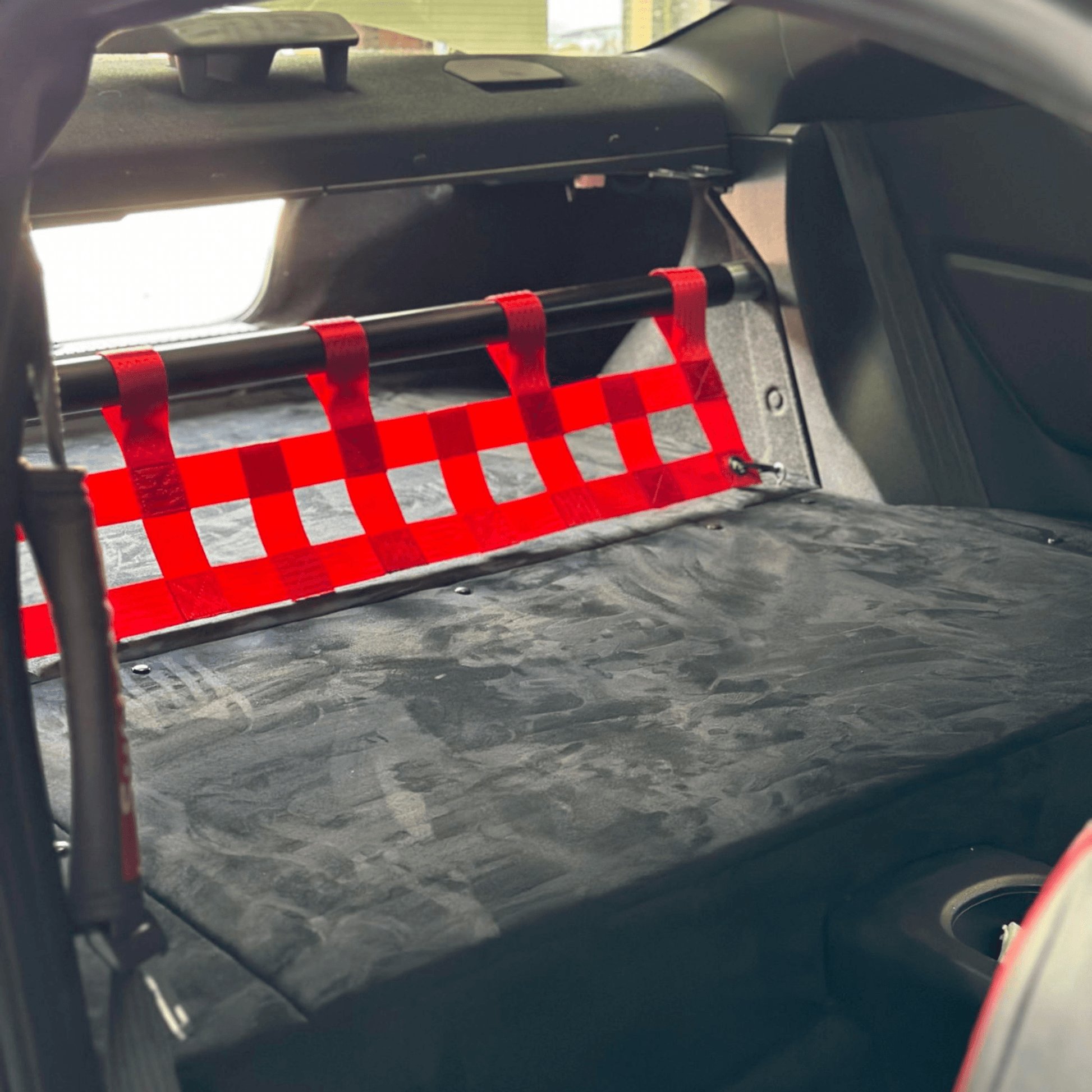 Toyota GT86 Strut bar and Cargo net cargo-nets.co.uk
