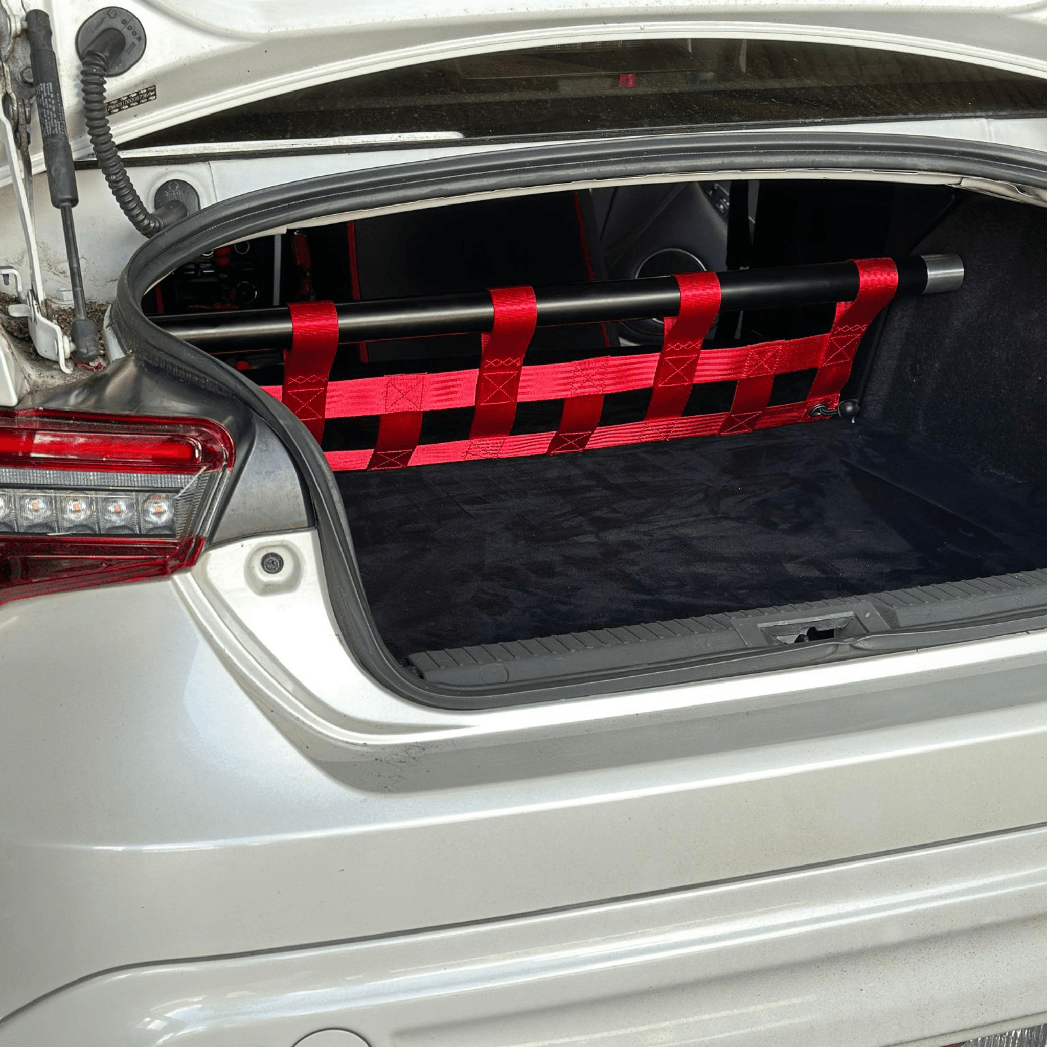 Toyota GT86 Strut bar and Cargo net cargo-nets.co.uk