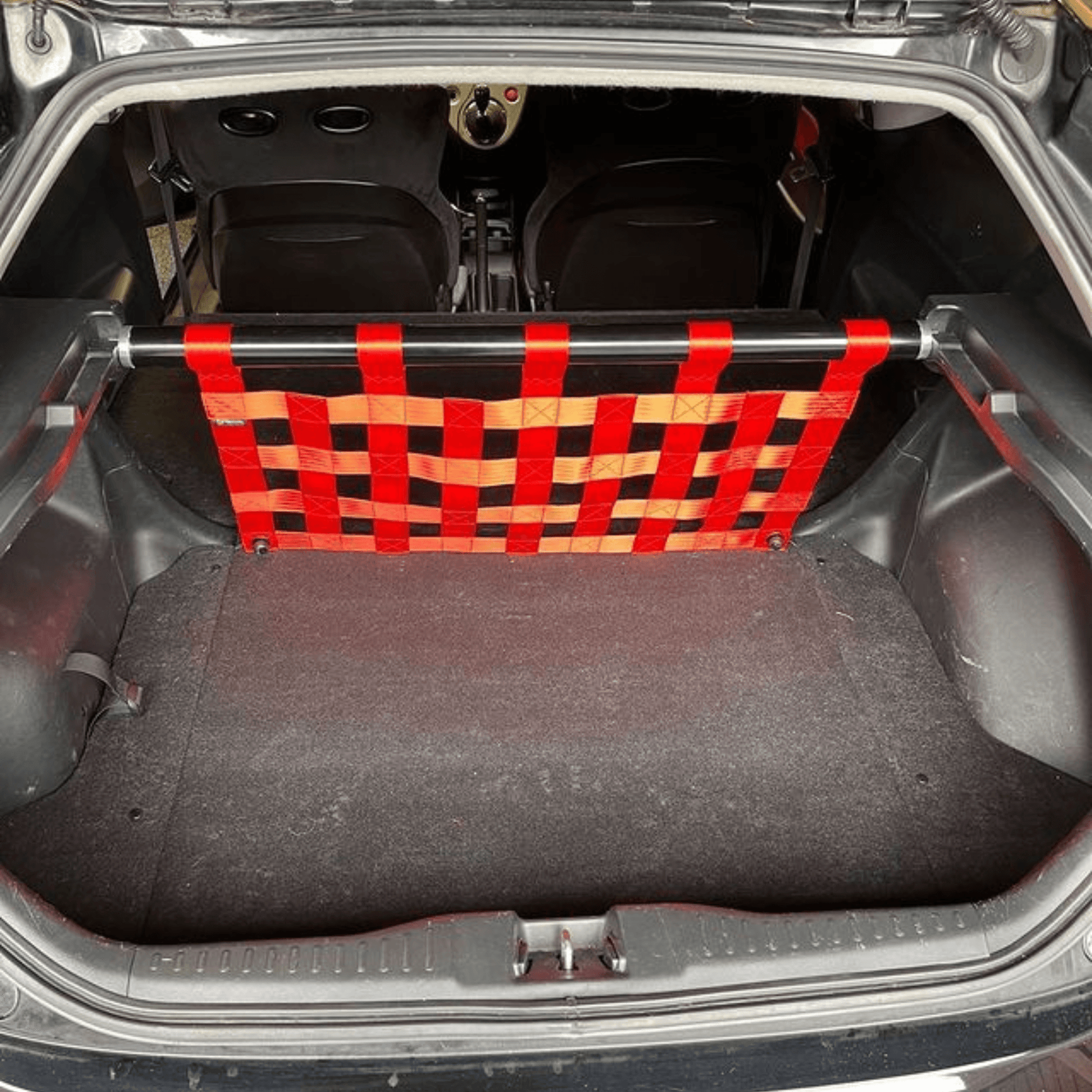 Honda Civic Mk7 EP3 Strut bar and Cargo net cargo-nets.co.uk