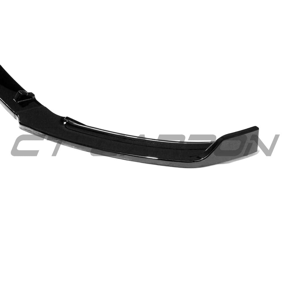 VOLKSWAGEN POLO MK6 2017-2020 GLOSS BLACK SPLITTER