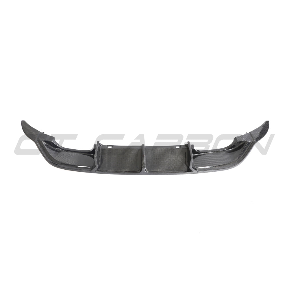 VW GOLF R MK7 2014-2017 CARBON FIBRE DIFFUSER