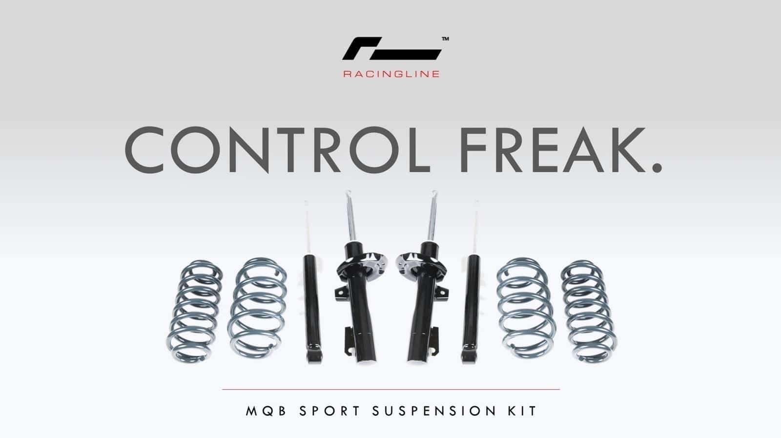 Racingline Spring and Damper Kit - Golf Mk7 GTI/GTD/Leon Mk3 Cupra/Octavia vRS Mk3 Hatchback - VWR30G7GT