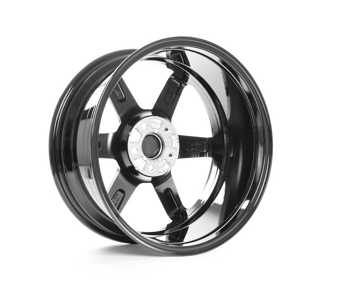 RacingLine VWR R-06 18x8.5 (ET44) Flow Formed Gloss Black Wheel