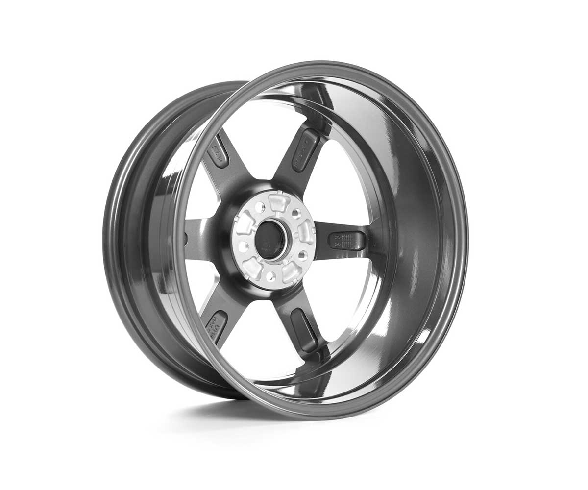 RacingLine VWR R-06 18x8.5 (ET44) Flow Formed Gloss Gunmetal Wheel
