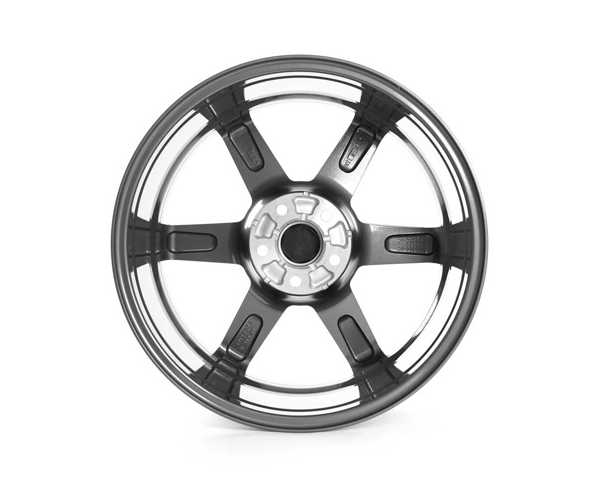 RacingLine VWR R-06 18x8.5 (ET44) Flow Formed Gloss Gunmetal Wheel