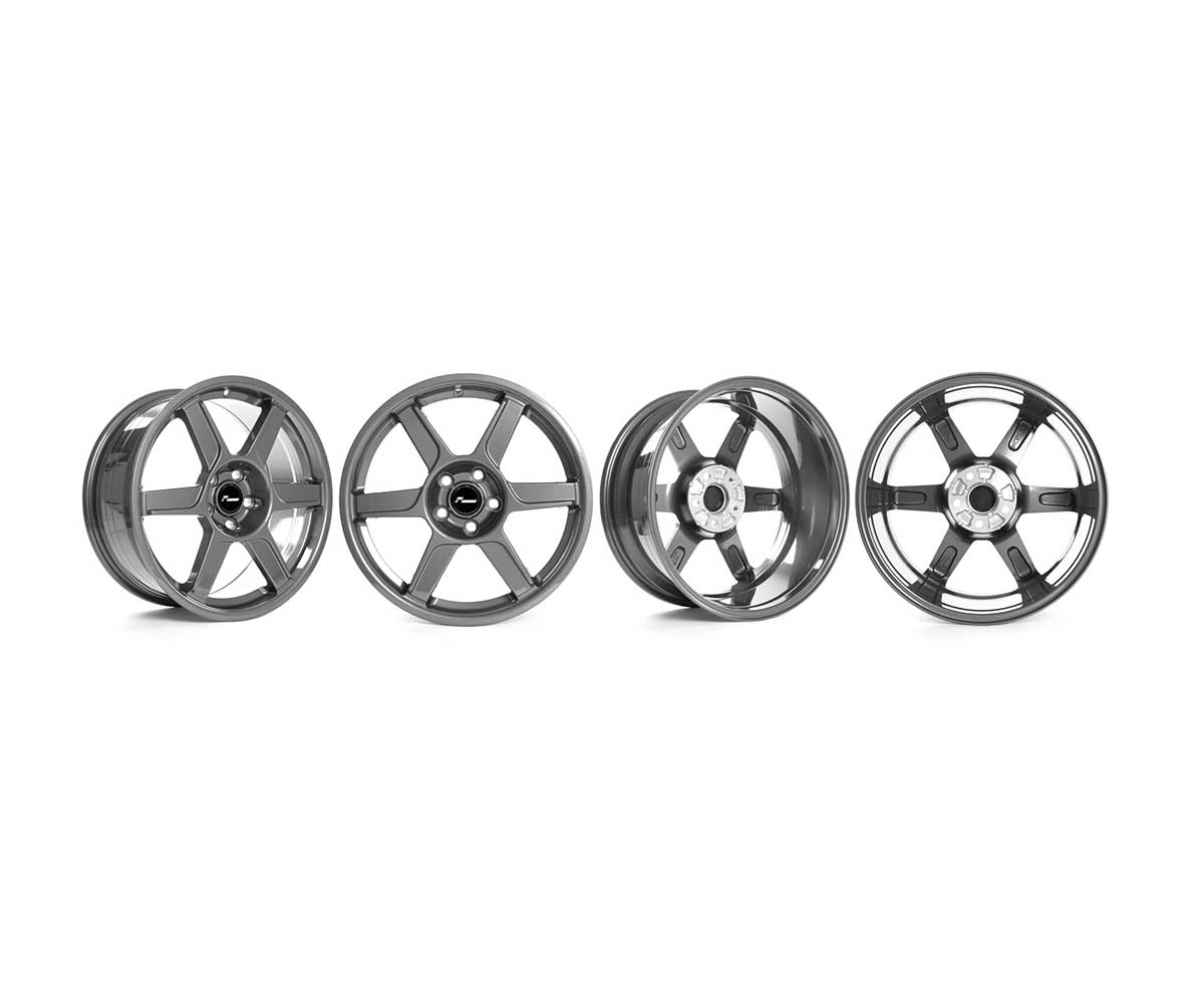 RacingLine VWR R-06 18x8.5 (ET44) Flow Formed Gloss Gunmetal Wheel