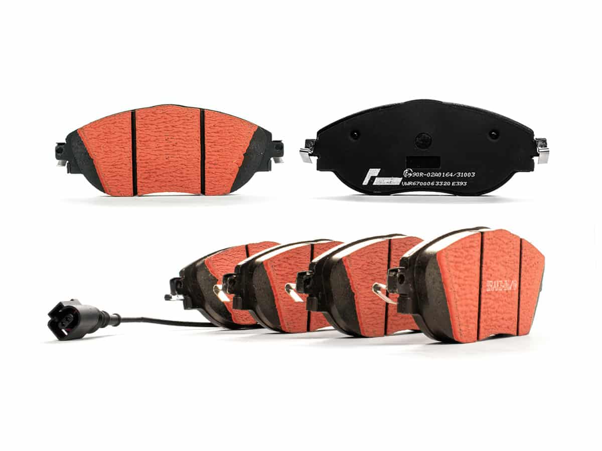 Racingline RP700 Performance Upgraded Front Brake Pads - 340x30mm Disc - VWR670006