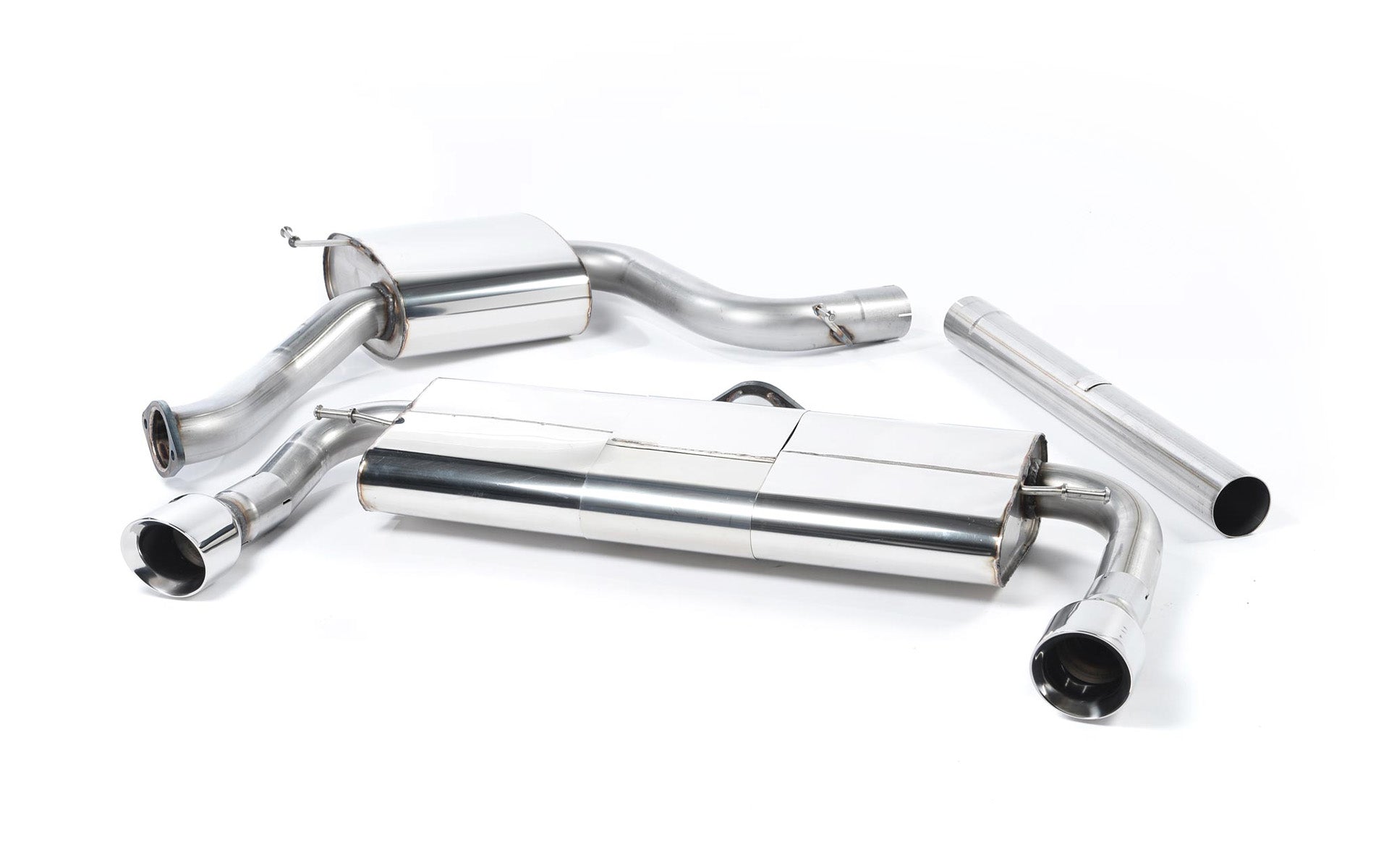 VW Golf GTI Mk7 Resonated Cat-Back Exhaust System