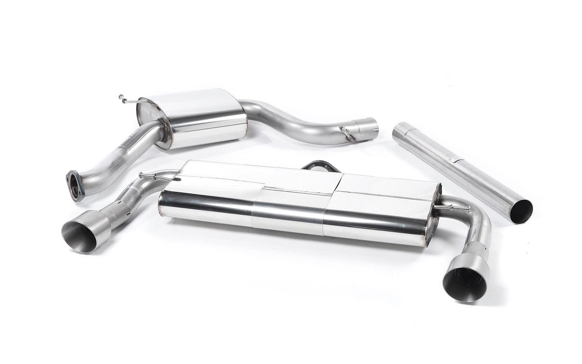 VW Golf GTI Mk7 Resonated Cat-Back Exhaust System