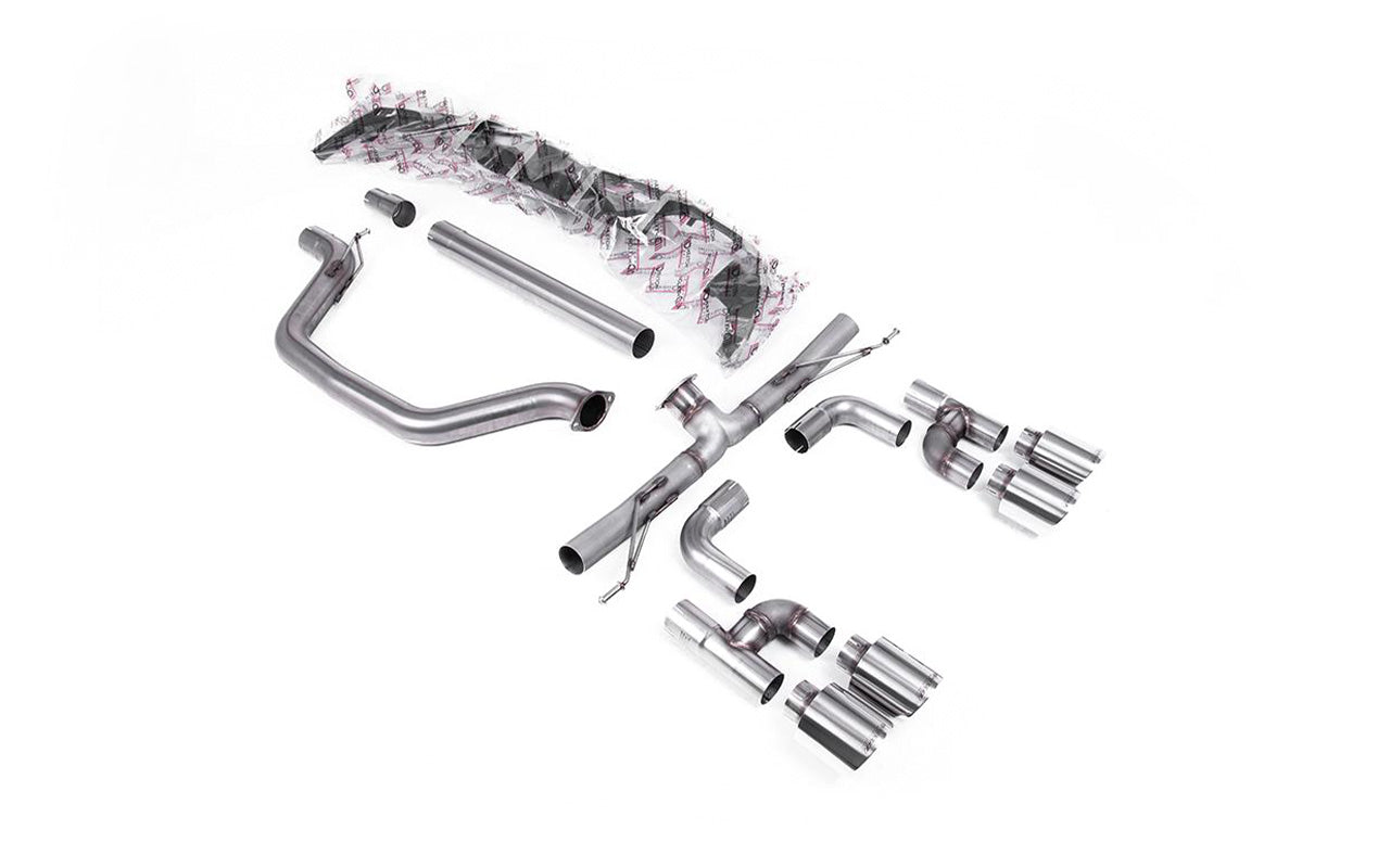 VW Golf GTI Mk8 - Particulate Filter-Back - Golf R Style - (Loudest)