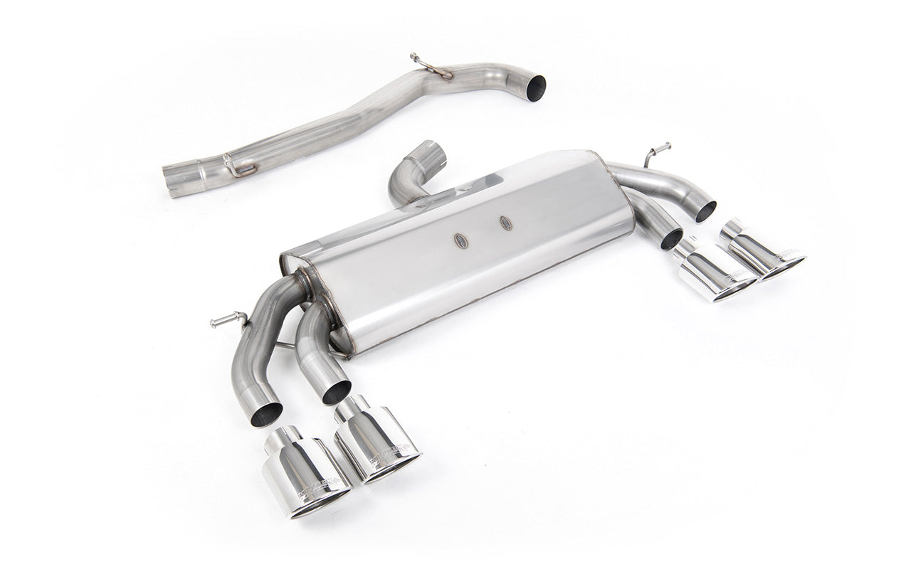 VW Golf R MK7.5 2.0 TSI 310ps (Non GPF Models & 76mm systems) - Non-Valved & Non-Resonated Cat-Back Race Exhaust System