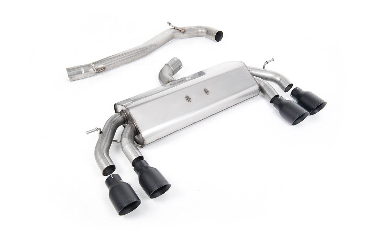 VW Golf R MK7.5 2.0 TSI 310ps (Non GPF Models & 76mm systems) - Non-Valved & Non-Resonated Cat-Back Race Exhaust System