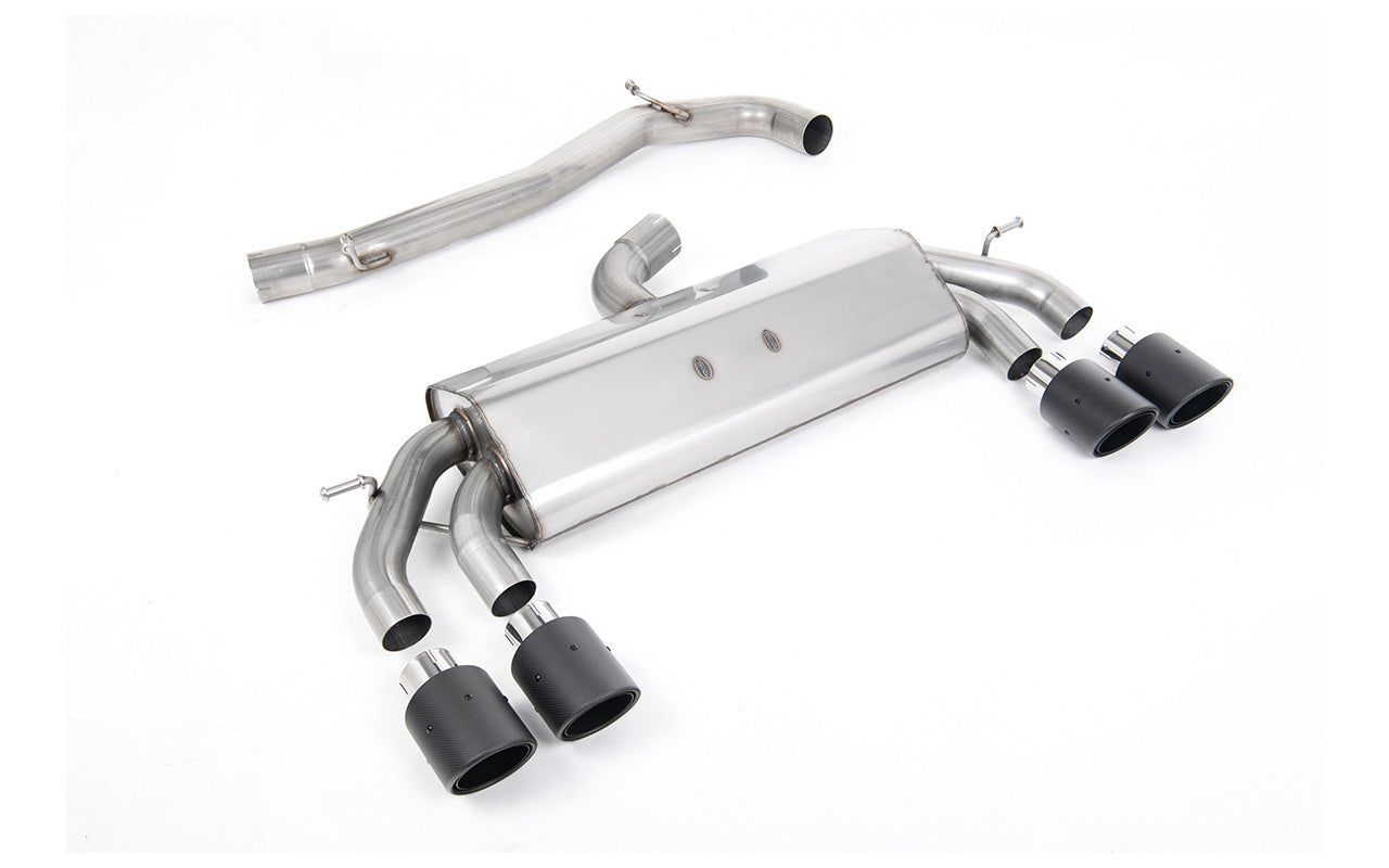 VW Golf R MK7.5 2.0 TSI 310ps (Non GPF Models & 76mm systems) - Non-Valved & Non-Resonated Cat-Back Race Exhaust System