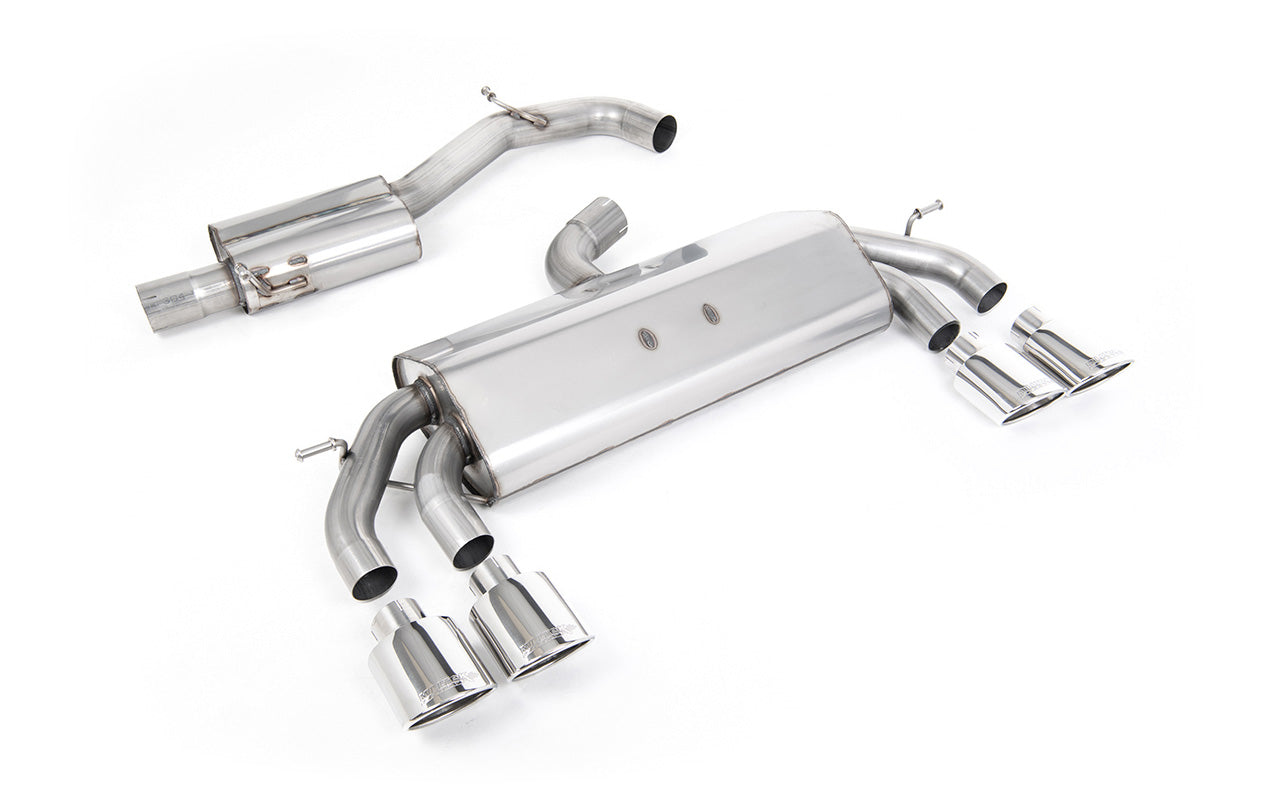 VW Golf R MK7.5 2.0 TSI 310ps (Non GPF Models & 76mm systems) - Non-Valved & Resonated Cat-Back Race Exhaust System