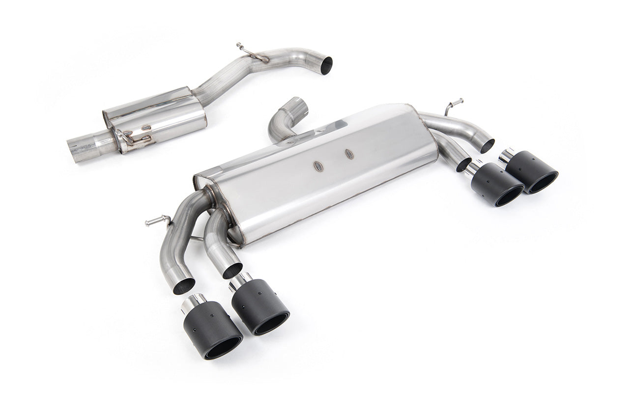 VW Golf R MK7.5 2.0 TSI 310ps (Non GPF Models & 76mm systems) - Non-Valved & Resonated Cat-Back Race Exhaust System