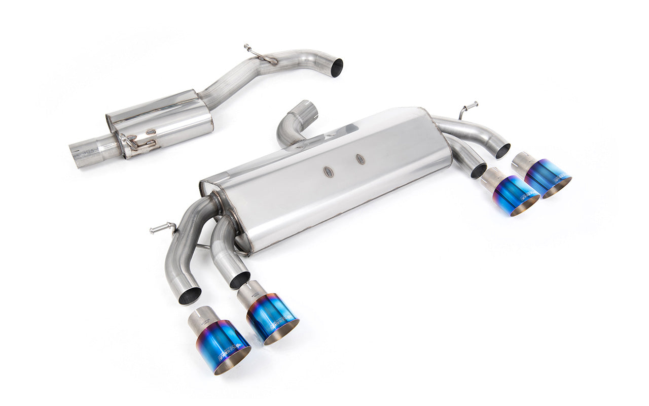 VW Golf R MK7.5 2.0 TSI 310ps (Non GPF Models & 76mm systems) - Non-Valved & Resonated Cat-Back Race Exhaust System