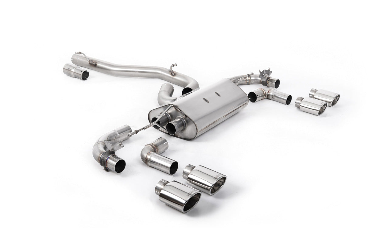 VW Golf R Mk7.5 - 80mm / 3.15 inch Valved Non Resonated Race System